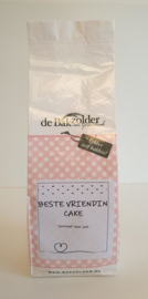 Beste vriendin cake - bakzolder - Pakketpost!