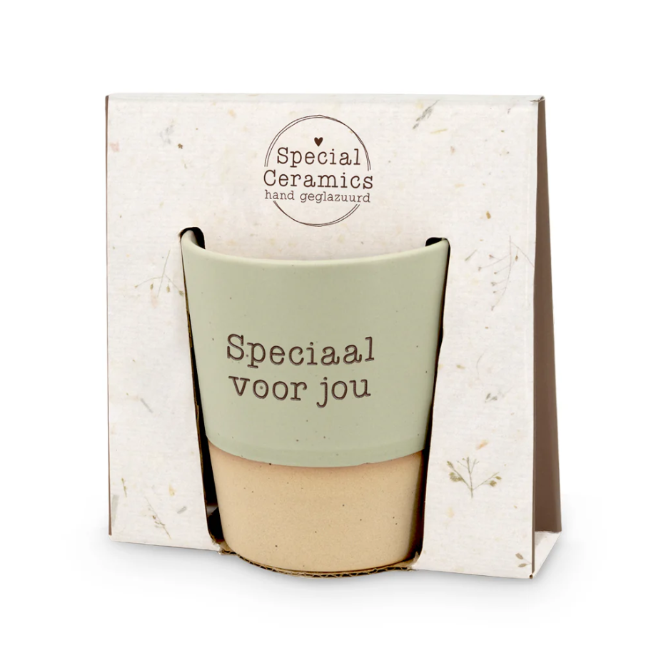 Mok - Groen - Speciaal voor jou - Pakketpost!