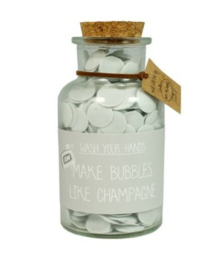 Confetti handzeep - Make bubbles like champagne - My Flame - Pakketpost!