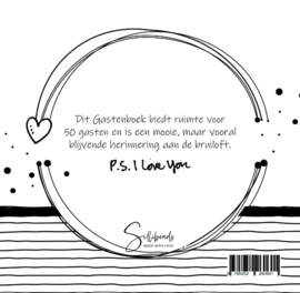 Gastenboek - Just married - Pakketpost!