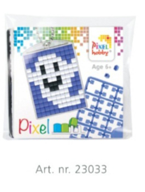 23033 Pixel sleutelhanger set compleet - Spookje