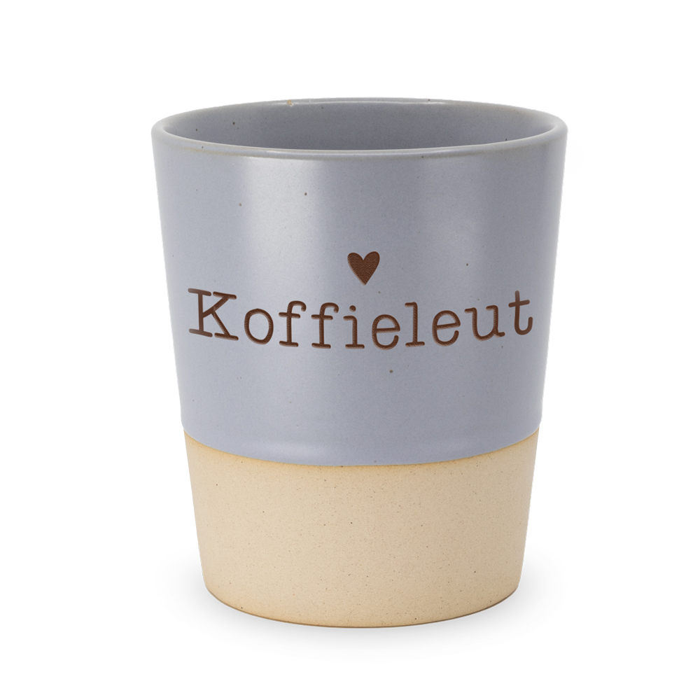 Mok - Blauw - Koffieleut - Pakketpost!