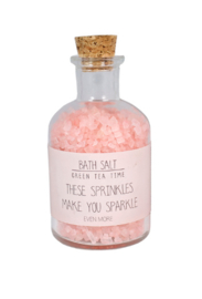 Bath salt- These sprinkles make you sparkle - My flame - Pakketpost!