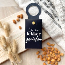 Borrelhanger pinda's - En nu lekker genieten - Pakketpost!