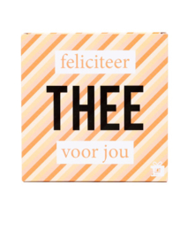 Feliciteer thee voor jou - Groene thee - Pakketpost!