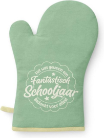 Ovenwand - Groen - Fantastisch schooljaar