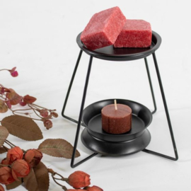 Geurbrander - Zwart - 10x13x18cm - hb5788 - Pakketpost!