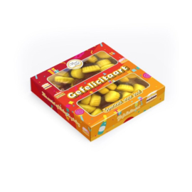 Voor jou - Gefelicitaart - Jelly Creme Caramel Taartjes