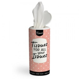Tissues koker -tissues for all your issues  - PAKKETPOST!!