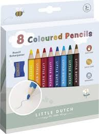 Little dutch 8 kleurpotloden 120501
