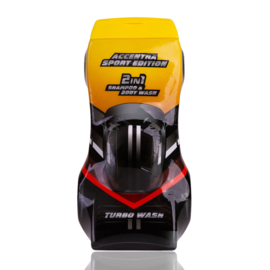 2 in 1 Shampoo & Body Wash - Accentra Sport Edition - 300ml - Pakketpost!