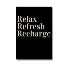 Geurzakje - Relax, Refresh, Recharge - Luxury mist