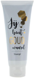 Body and hair wash - Jij bent goud waard - Pakketpost!