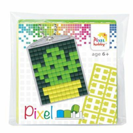 23026 Pixel sleutelhanger set compleet - Cactus