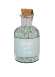 Bath salt - Happy birthday - My flame - Pakketpost!