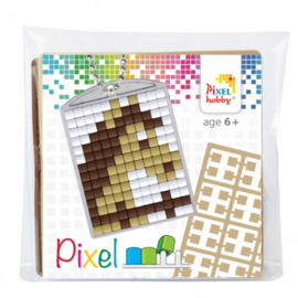 23025 Pixel sleutelhanger set compleet - Paard