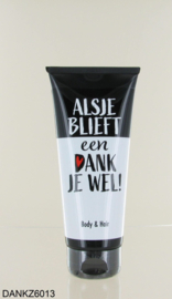 Body and hair wash - Alsjeblieft een dankjewel - Pakketpost!