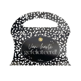 Toffees in cadeauverpakking - Van harte gefeliciteerd!