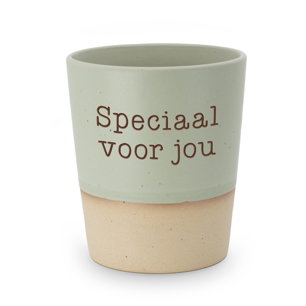 Mok - Groen - Speciaal voor jou - Pakketpost!