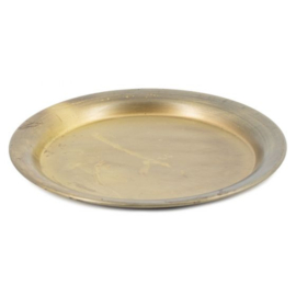 Metalen Schaaltje - Goud - 17cm - hb5470 - Pakketpost!