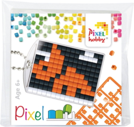 23072 Pixel sleutelhanger set compleet - Dino