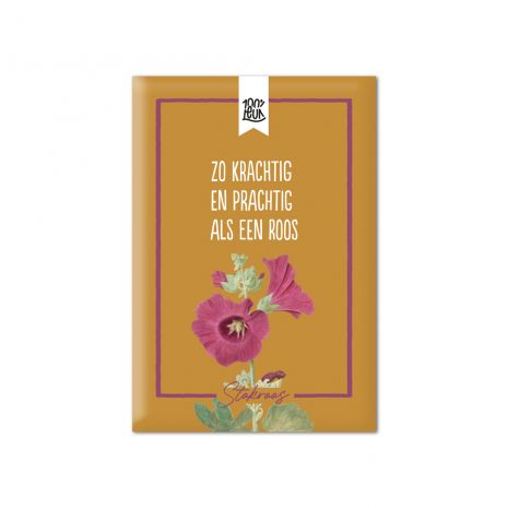 Bloemenzaadjes - Prachtig als een roos - Stokroos
