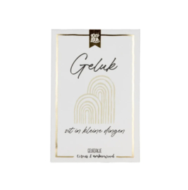 Geurzakje - Geluk zit in de kleine dingen - Velvet cinnamon - 100% leuk