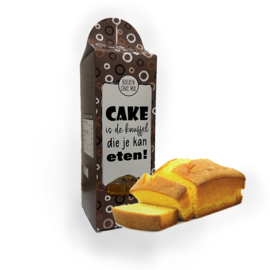 Boeren cakemix - Cake is de knuffel die je kan eten - 350 gram - Pakketpost!