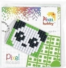 23004 Pixel Sleutelhanger set compleet Panda