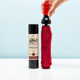 Paraplu - Wijnfles - Rood - Pakketpost!
