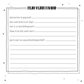 Invulboek - Baby's 1e jaar - Pakketpost!