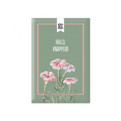 Bloemenzaadjes - Hallo knapperd - Duizendschoon