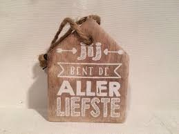 1802 Label huisje Jij bent de Allerliefste Naturel