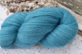 Baby Alpaca Fine Lace Fluffy Blauw