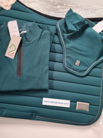 Zadeldek -Livigno Elegance-donkergroen MET GRATIS OORNET!