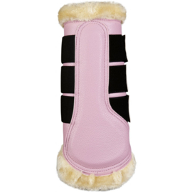 Beenbeschermers -Comfort Premium Fur-Licht Roze