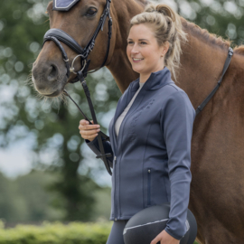 EQUESTRIAN PRO EMBOSSED VEST POLYGIENE- Antracite