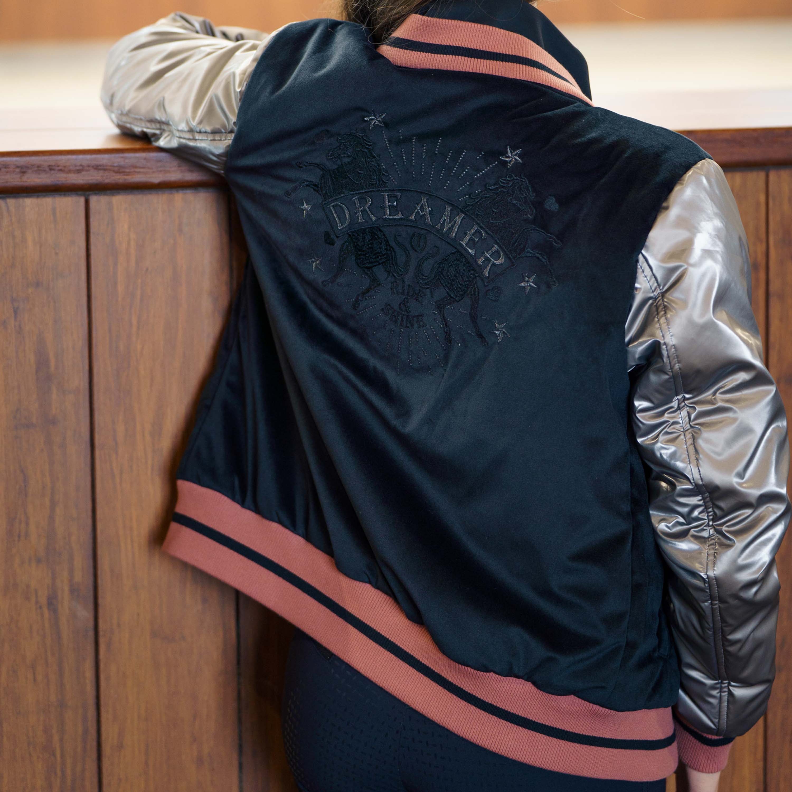 Baseball Jacket IRHJax-Zwart