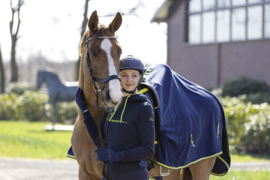 Hoody -Equestrian-Blauw