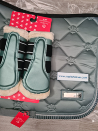 Luxe voordeel set Lovely sage green beschermer voorbeen cob!
