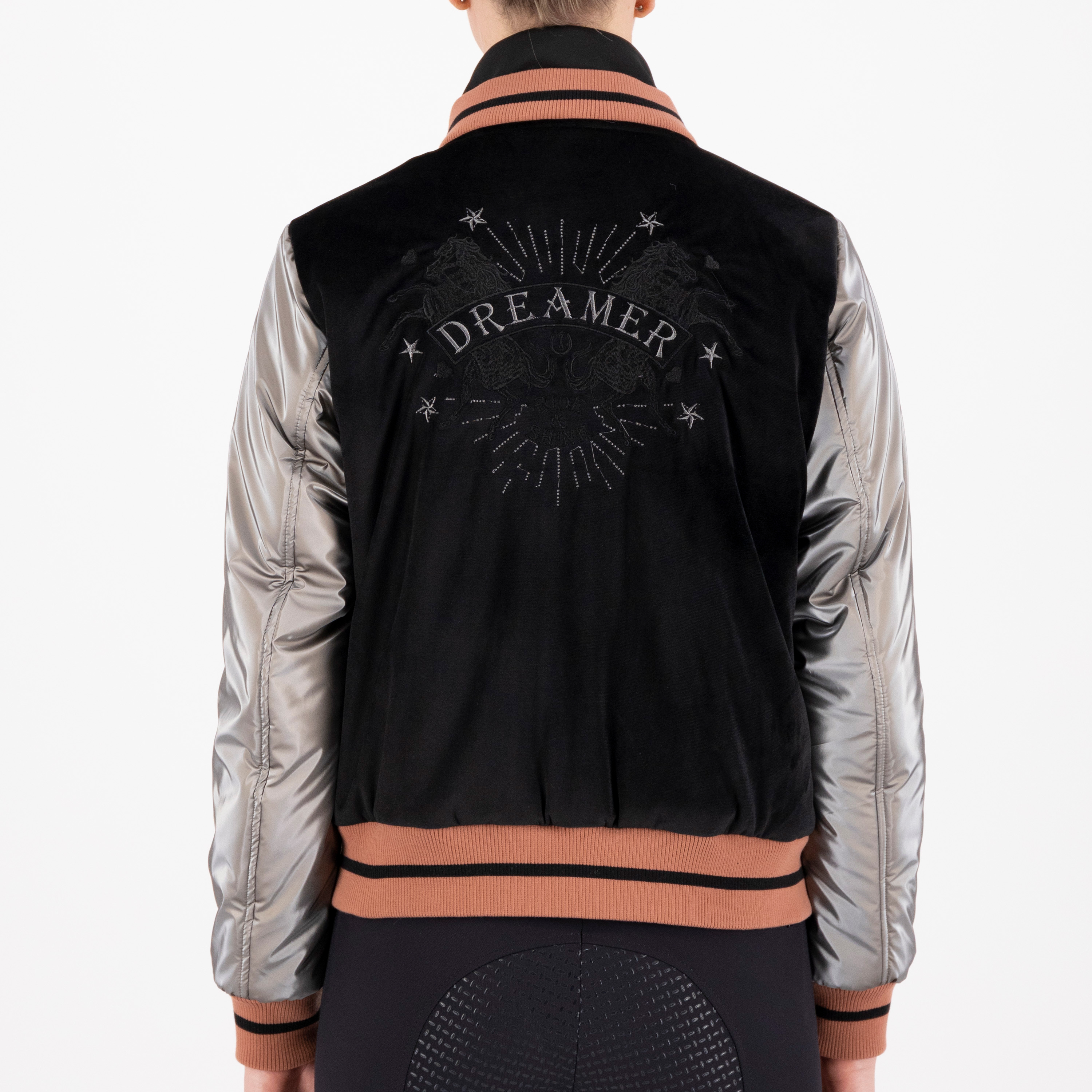Baseball Jacket IRHJax-Zwart