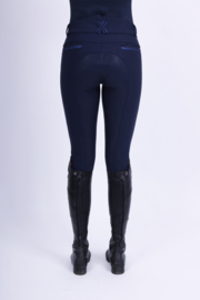 Riding breeches IRHEl Capone high waist winterwarm FullGrip- Navy