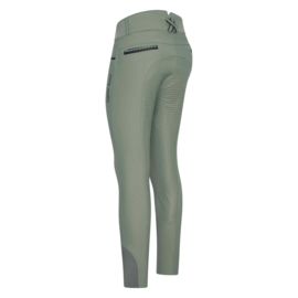Riding breeches IRHEl Capone high waist winterwarm FullGrip- Dark Sage