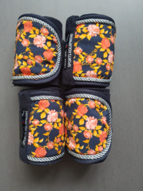 BANDAGES HKM FLOWER BLAUW