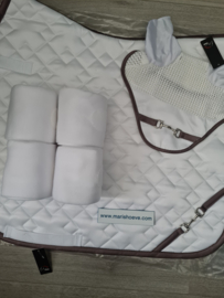 Luxe Voordeel Set Bit Wit pony bandage!