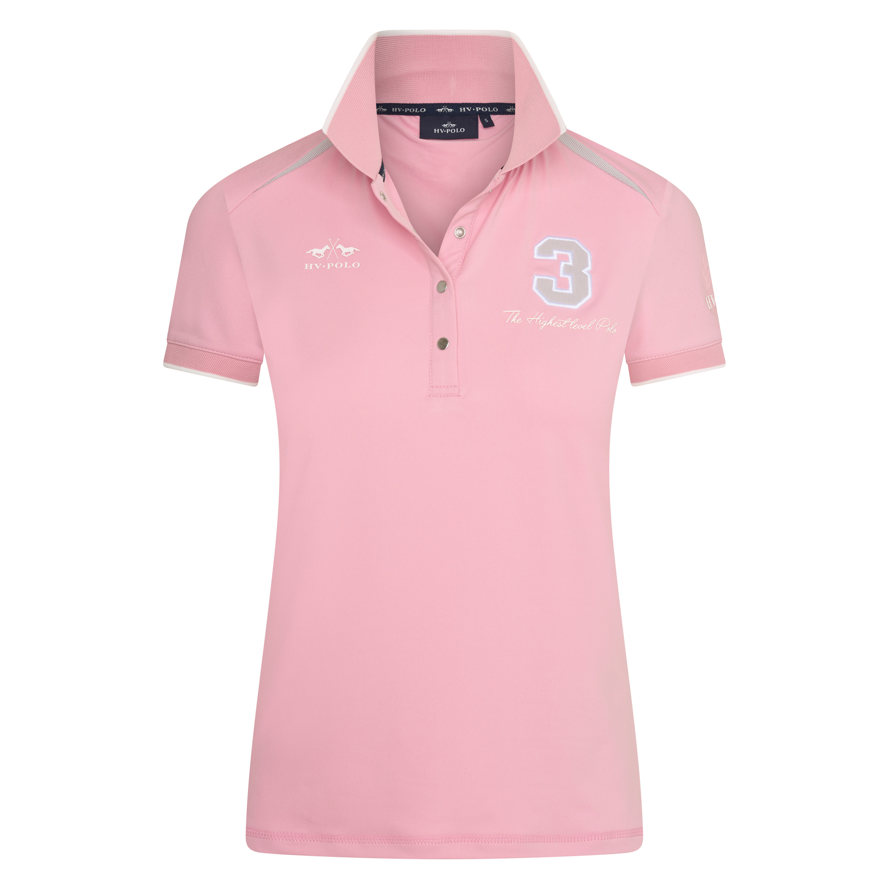 Poloshirt Favouritas Tech- Happy Pink
