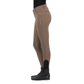 Riding breeches IRHEl Capone high waist winterwarm FullGrip- Macciato