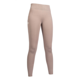 Rijleggings -Lavender Bay- Silicoonzit- Taupe