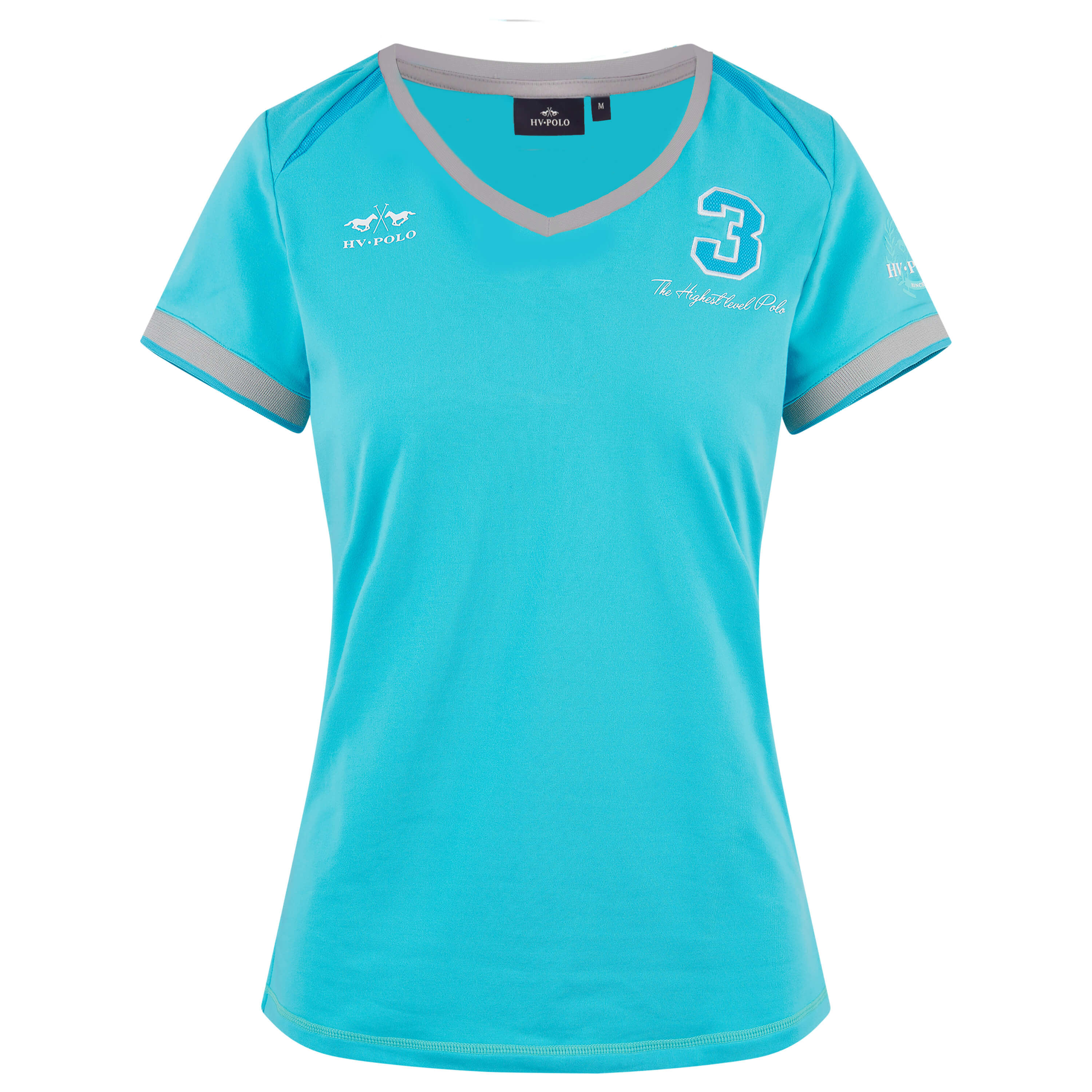 T-shirt Favouritas Tech- Bleu Turquoise