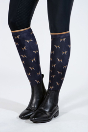 Beagle sokken-donkerblauw